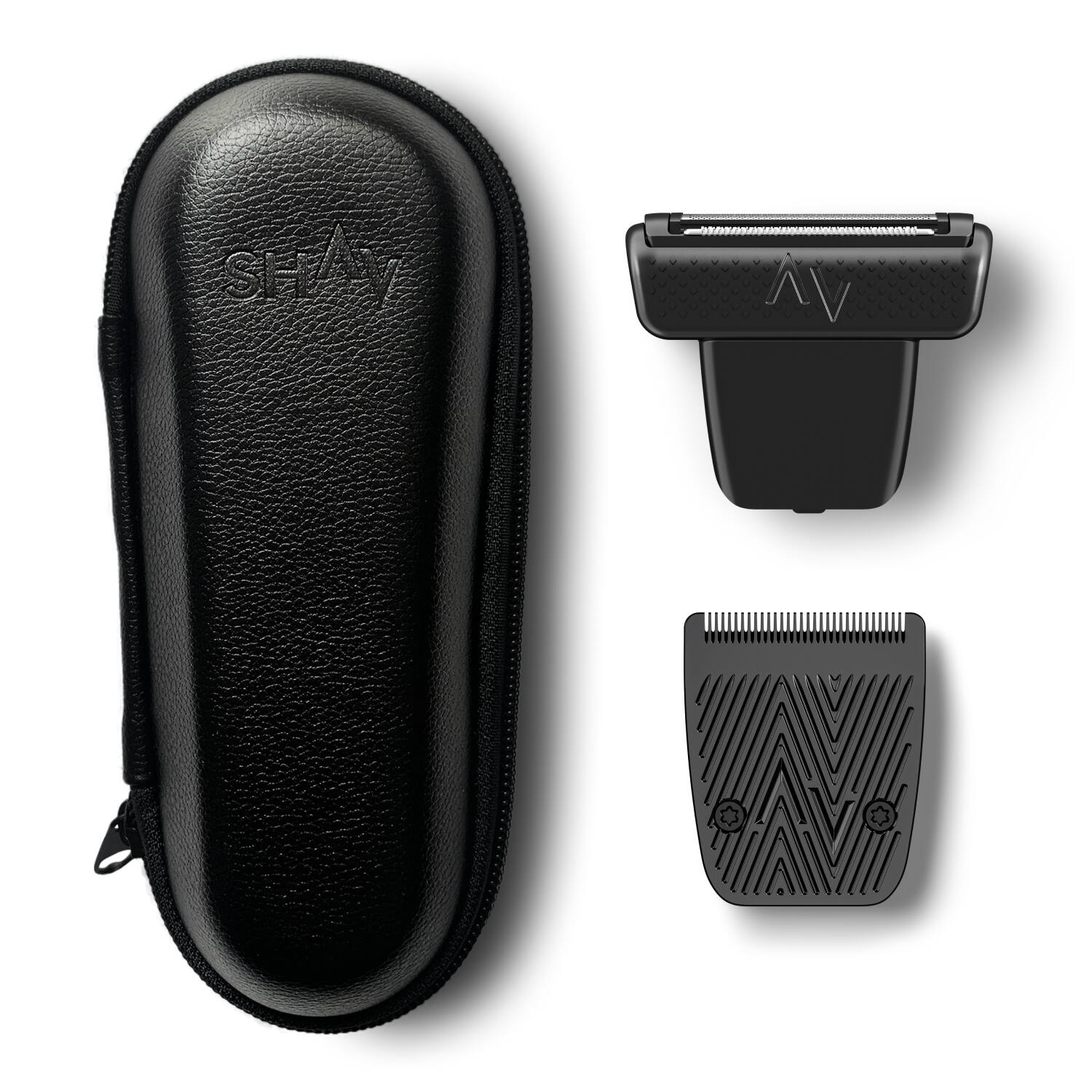 Cestovní pouzdro + Ocelová čepel + Fóliová čepel